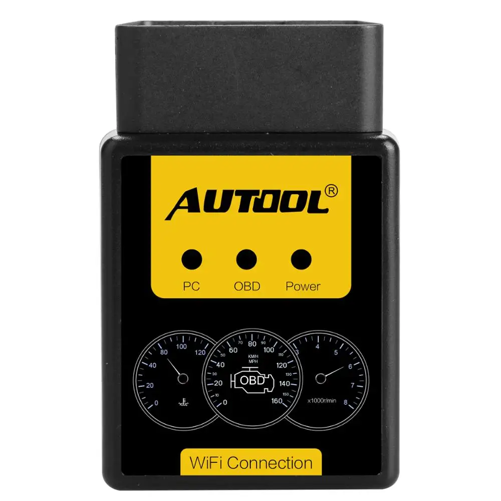 AUTOOL A1 OBD2 сканер V1.5 WIFI автомобильный диагностический для Android|Диагностические
