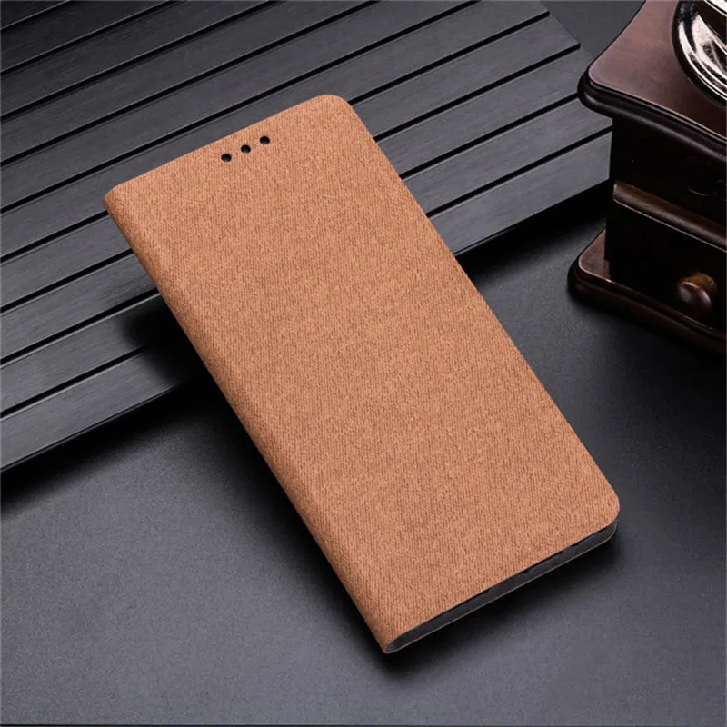 Flip PU Leather Case For Oneplus 7T 7 T Cortical Texture Phone One Plus 1+7T Cover With Card Slot | Мобильные телефоны и