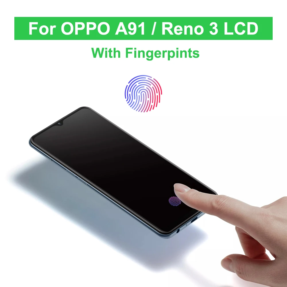 6 4 &quotSuper AMOLED для Oppo A91 PCPM00 CPH2001 CPH2021 ЖК-дисплей OPPO LCD | Мобильные телефоны и