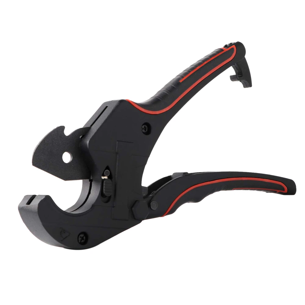 

NEW Water Pump Pliers PVC Pipe Cutter 63mm Black Ratchet Scissors PVC/PU/PP/PE Tube Pliers Cutter Hose Cutting Hand DIY Tool