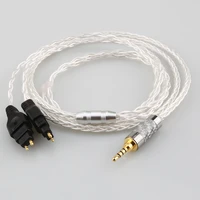 new 3 5mm 2 5mm xlr 4 4mm 8 core silver plated occ earphone cable for sennheiser hd580 hd600 hd650 hdxxx hd660s hd58x hd6xx