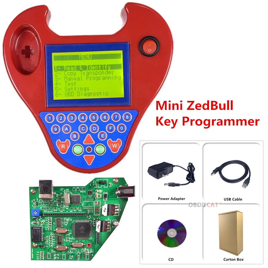 5 шт./лот DHL Бесплатная доставка супер мини смарт ZedBull Ключ Программист Смарт Мини