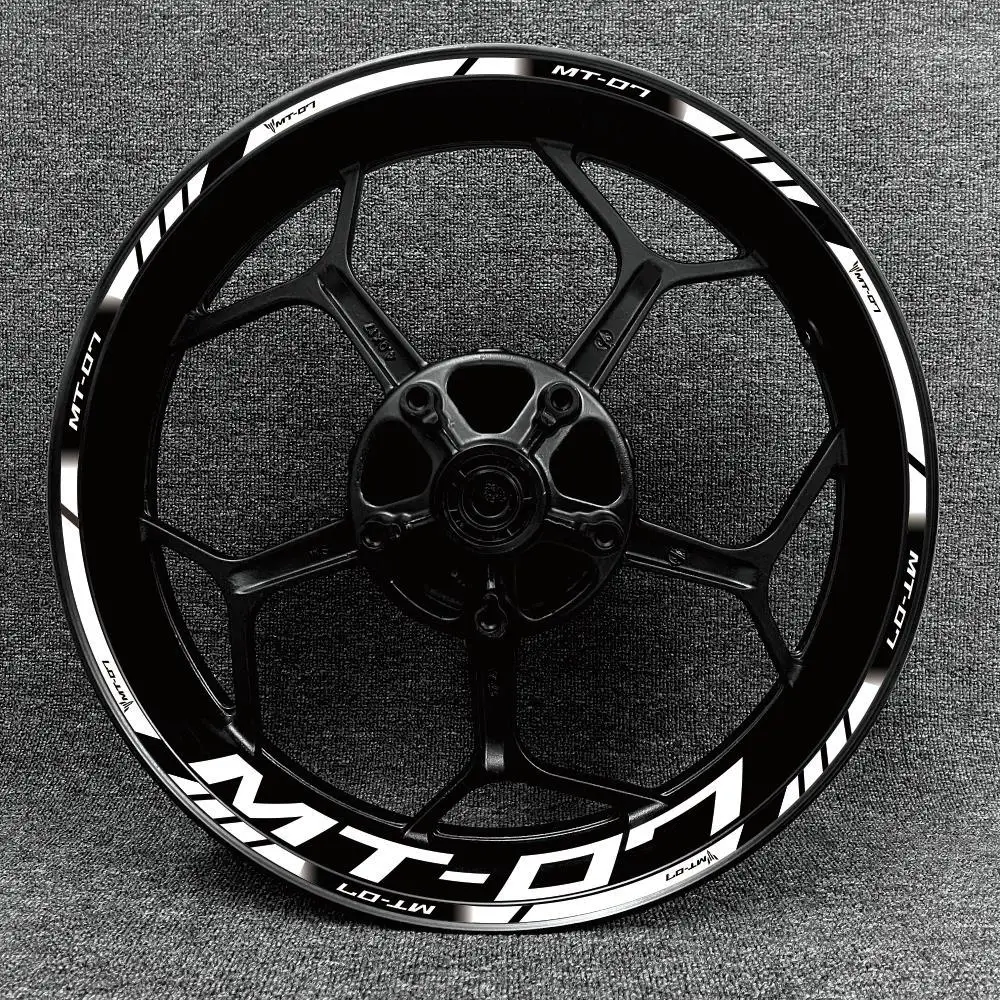 Водонепроницаемая Светоотражающая наклейка на обод для мотоцикла Yamaha MT-07