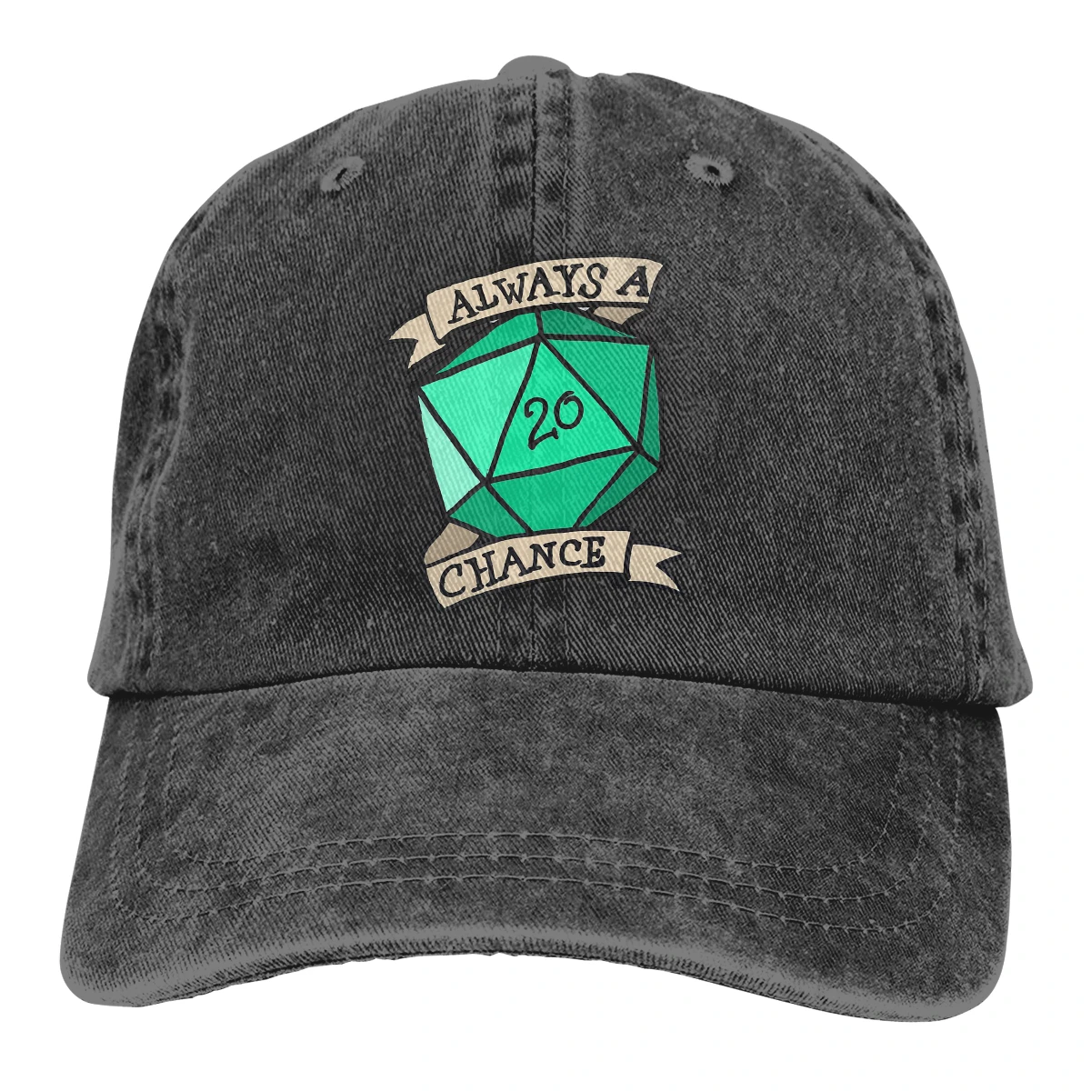 

Always A Chance Baseball Cap Men The science of 20 sided dice Caps colors Women Summer Snapback Caps