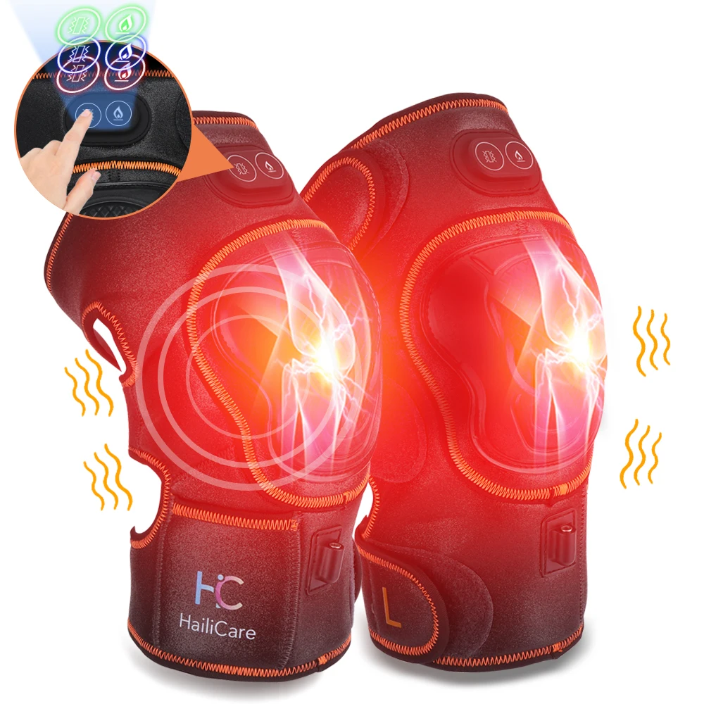 spesifikasi Pemanasan Bungkus Lutut Massager 2 In 1 Getaran Terapi Panas Nyeri Sendi Perawatan Kesehatan Yang Kuat Fisioterapi Lutut Pijat