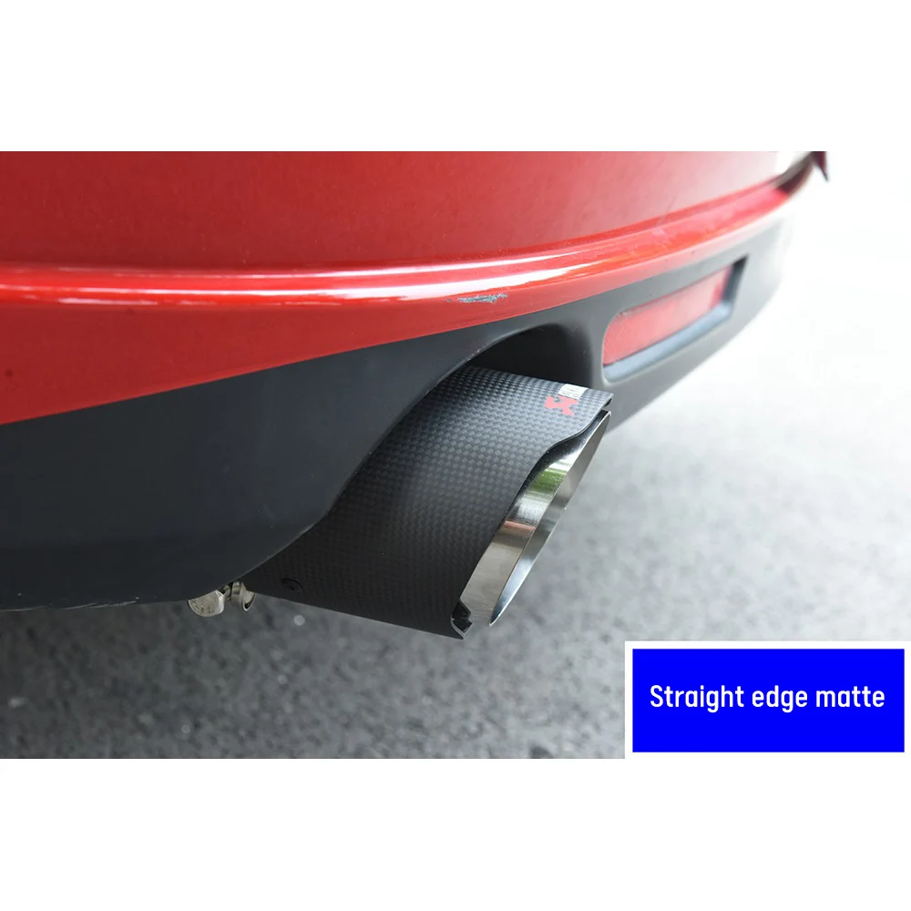 Автомобильная система выхлопа из углеродного волокна наконечник трубы