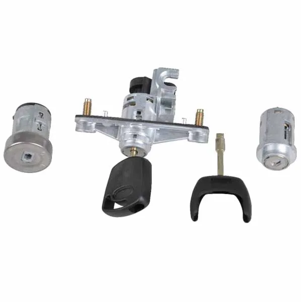 Автомобильный полный замок левый двери зажигания задний багажника с ключом для