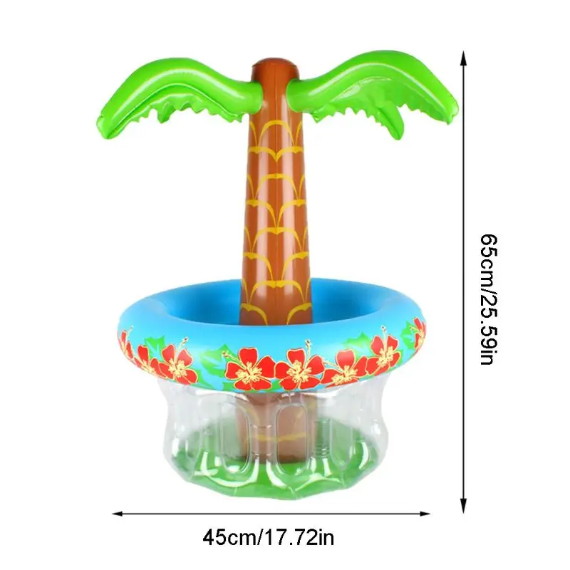 

Inflatable Palm Tree Coolers Floating Drink Cooler for Swimming Pool Beach G88E