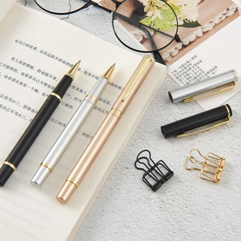 Классический дизайн брендовая Роскошная металлическая ручка Rialto в деловом стиле