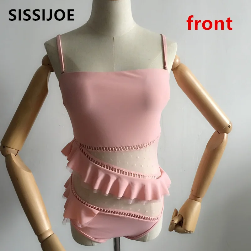 Высококачественный кружевной Цельный купальник боди монокини женский пляжный