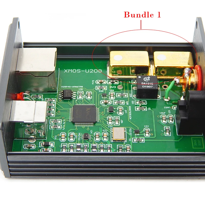 Hi Fi аудио USB декодер чипа XMOS U308 для усилителя цифровой адаптер к spdif коаксиальное