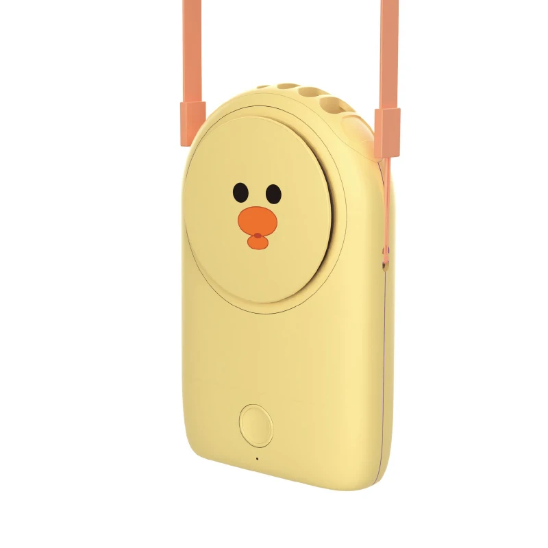 

USB Портативный вентилятор электрический настольный сверхтихий мини вентилятор охлаждения вентилятор на шее пластиковые Перезаряжаемые 3 у...