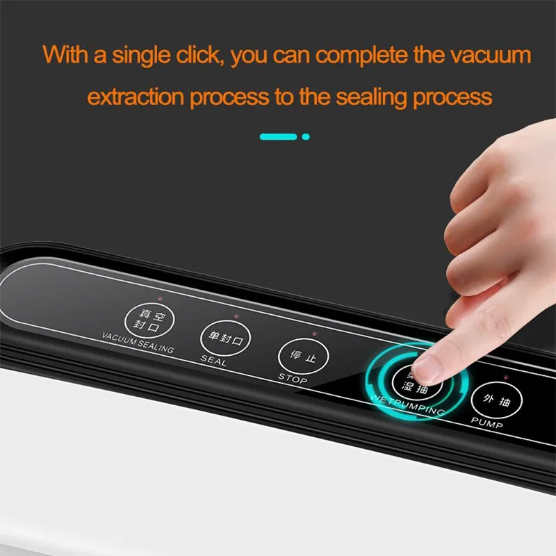 2020 Электрический вакуумный упаковщик упаковочная машина для домашней кухни