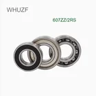 510 шт.лот 6072RS ZZ шарикоподшипник с глубоким желобом, мини подшипник 607ZZ 607RS 7*19*6 мм 7*19*6, Высококачественная хромированная сталь 52100