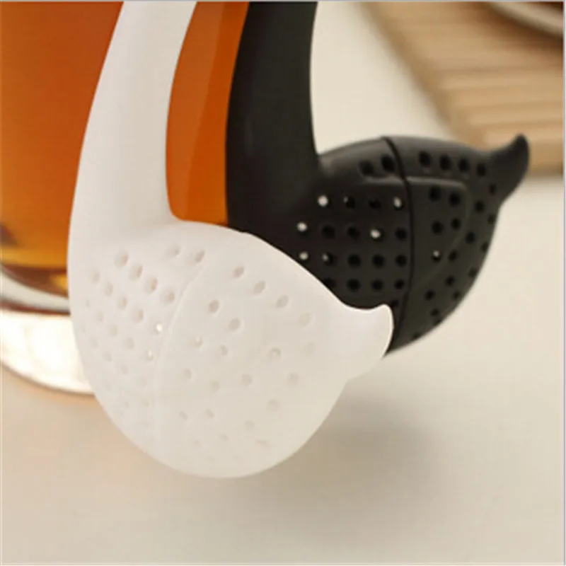 Чайная мешалка зажим чайное ситечко Лебедь чайная ложка чайные сита Чайный