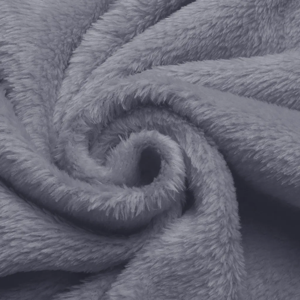 Однотонное мягкое одеяло для гостиной спальни кондиционера кровати s дивана