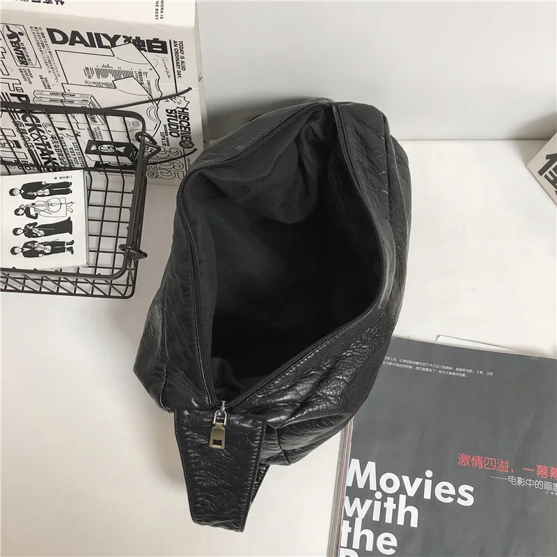 

Diehe Woman Bags 2021 New Brand Women's Designer Flap Soft PU Leather Shoulder Bag Large Fashion Ladies Crossbody Bags Tote Bag