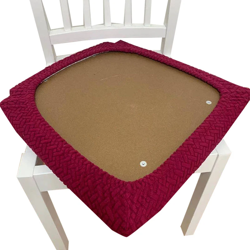 

1PC Decorative Chair Covers Home Seat Cover Creative Removable Washable Seat Cover Chair Cushion Home Decor Cute Home Supplies