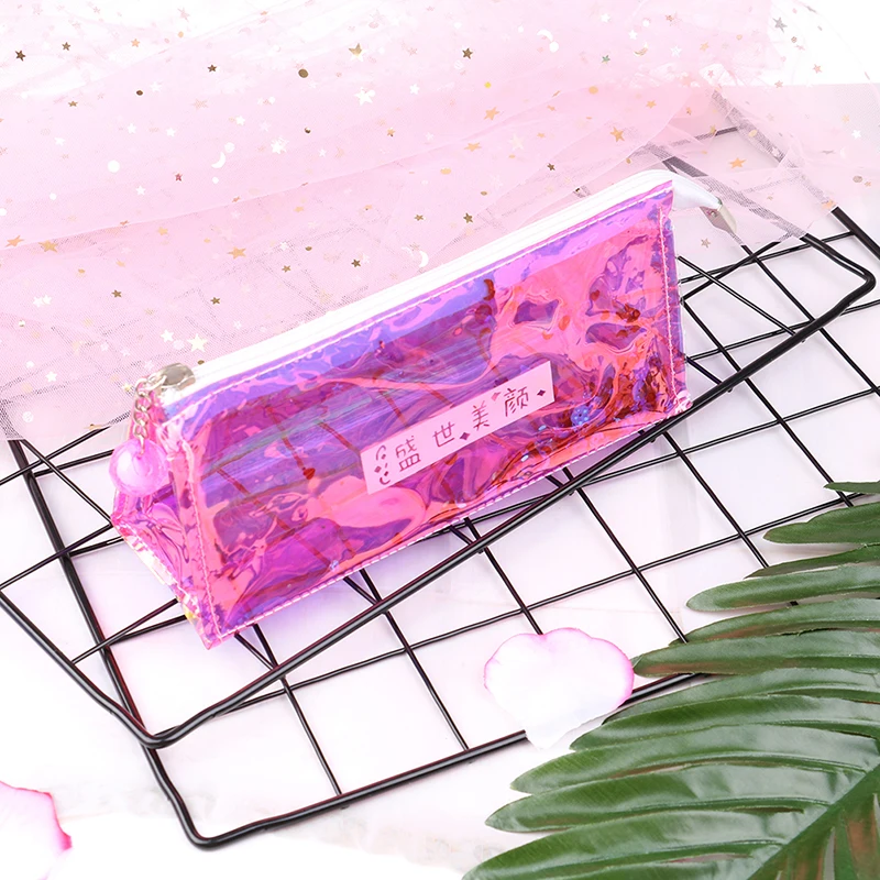 Водостойкая креативная ПВХ пластиковая крутая лазерная прозрачная блестящая