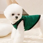 Осенне-зимняя одежда для собак, вязаный жилет для кошек и котят, жилет для маленьких собак, одежда для чихуахуа, мопса, щенков, мягкий свитер, товары для собак