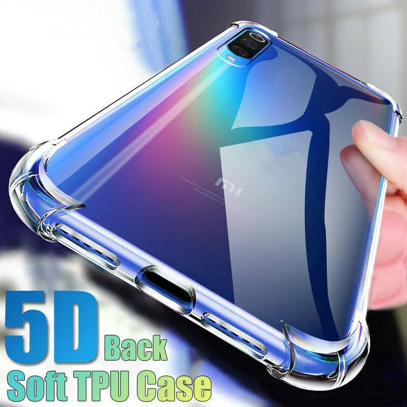 Прозрачный чехол для Xiaomi Mi 9 SE CC9 9T 8 lite 5X 6X A1 A2 Lite Xiomi Poco F1 Play Redmi Note pro MAX|Бамперы| |