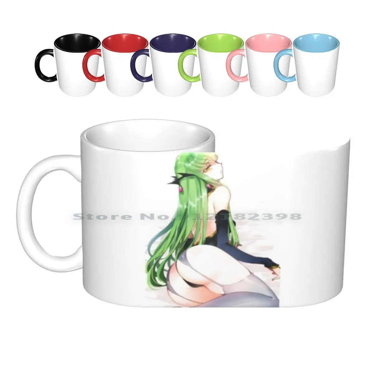 

Керамические кружки Code Geass, кофейные чашки, кружка для чая с молоком, код Geass Cg, код Geass, аниме, манга, японские экшн-приключения, фэнтези, Ecchi C