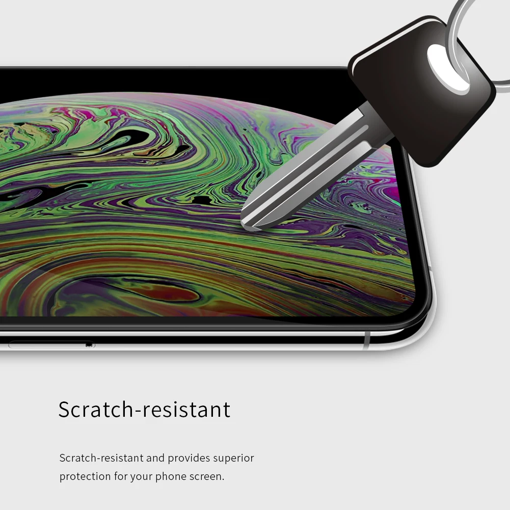 NILLKIN Защитная пленка для экрана iPhone 11 Pro 2019 XD CP + MAX полное покрытие закаленное