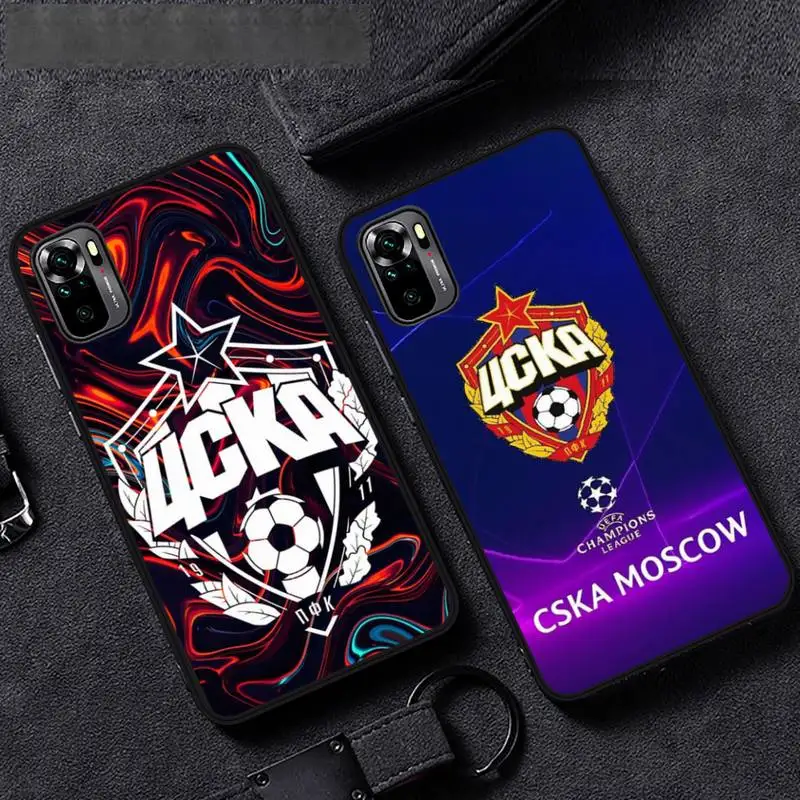 

HOT Russia PFC CSKA Phone Case For Xiaomi redmi mi note 9 9a 8 8a 10 9 9s 8 8t 7 9t 10 pro max cover