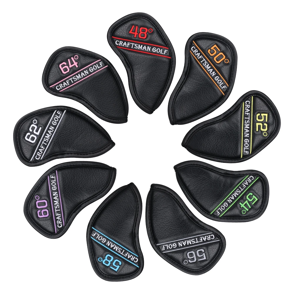 1 шт. чехлы для гольфа с железной танкеткой головные уборы 48 ° 64 защита гольф клуба