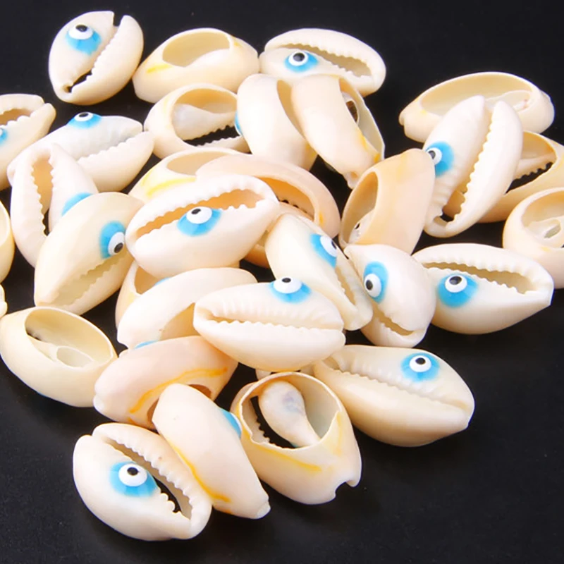 10 шт./лот свободные бусины из ракушек Cowrie для изготовления ювелирных украшений