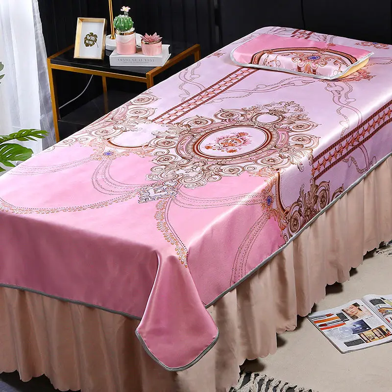 Новинка ледяной Шелковый коврик с отверстиями листы для массажной терапии