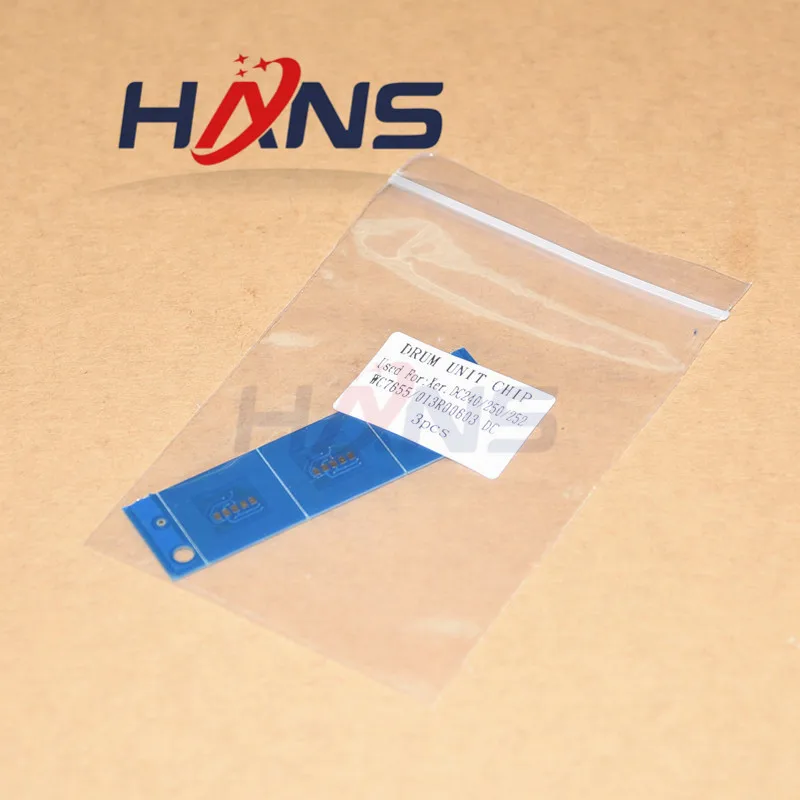 Новый совместимый чип барабанного блока для Xerox DC242 DC240 DC 242 240 250 252 260 7655 013R00603