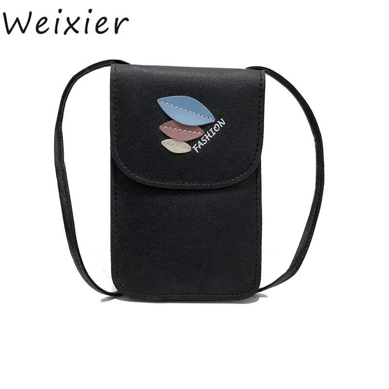 Новинка 2019 женская модная сумочка WEIXIER сумка с застежкой и листьями тоут на плечо