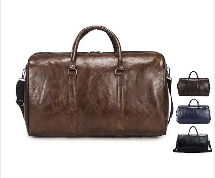 1 шт. Кожаные Дорожные Сумки Роскошные мужские и женские большие вместительные