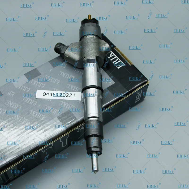 

ERIKC 0 445 120 221 автомобильные аксессуары инжекторы 0445120221 0445 120 221 для WEICHAI 612600080971 для BOSCH