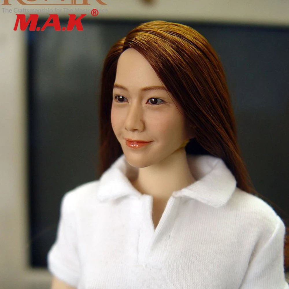 

KM005 1/6 девушка глава лепить Headplay рисунок головы для 12 "дюймов фигурки Куклы Коллекционные игрушки куклы