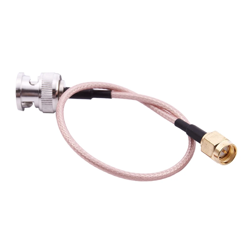 Позолоченный штекер BNC для SMA разъем коаксиальный кабель 8 8&quot |