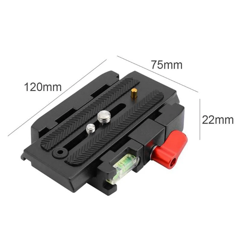 

Aluminum Quick Release Plate Assembly P200Clamp Adapter for Manfrotto 577 501 500AH 701HDV Q5 Camera Tripod Accessories