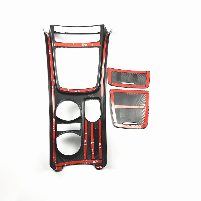 Углеродное волокно стиль центральный рычаг переключения передач держатель