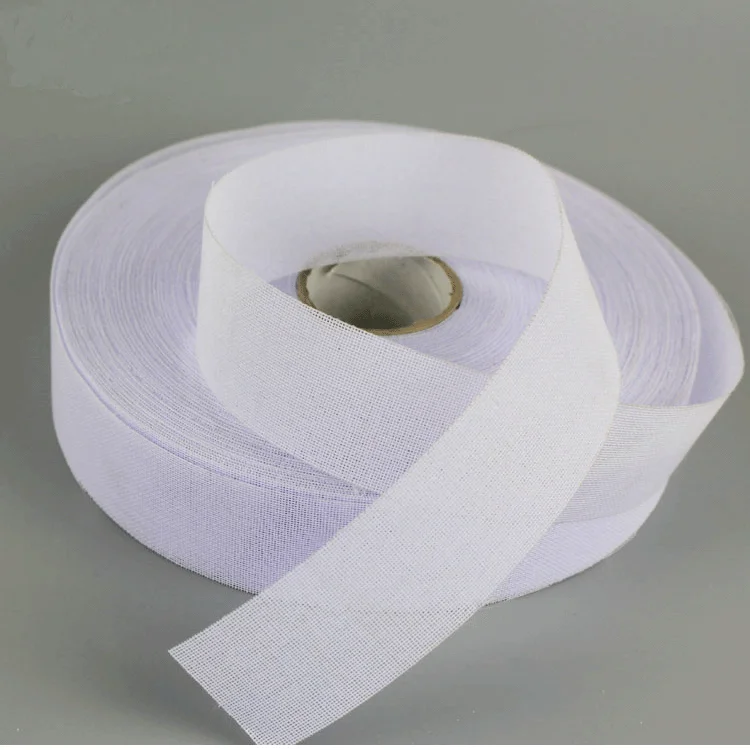 W = 3 см одна сторона жесткая белая подкладка ткань для платья талии костюм