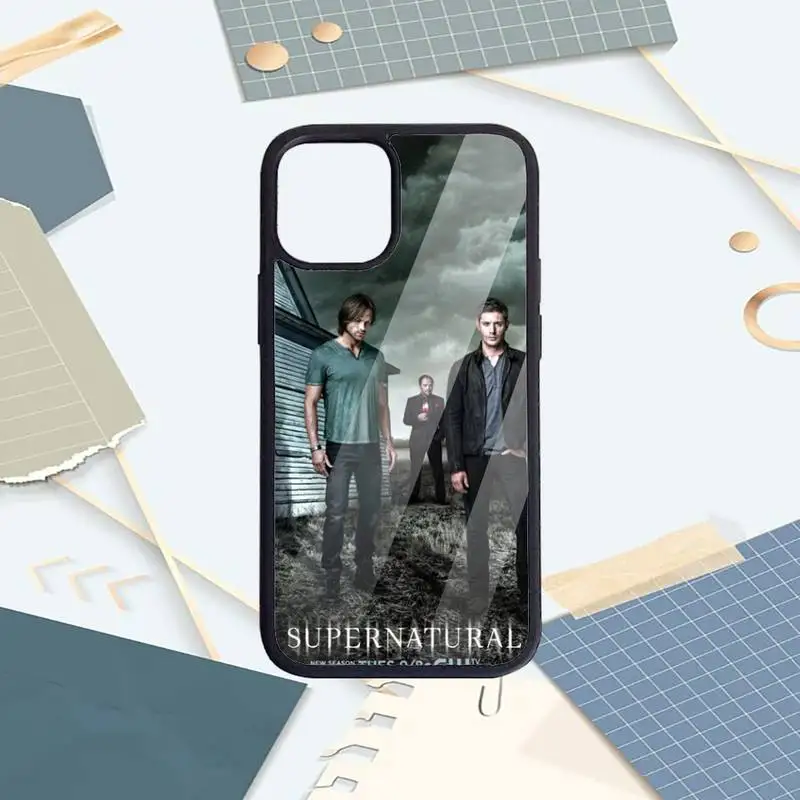 

Supernatural TV series Phone Case PC For iPhone 11 12 pro XS MAX 8 7 6 6S Plus X 5S SE 2020 XR