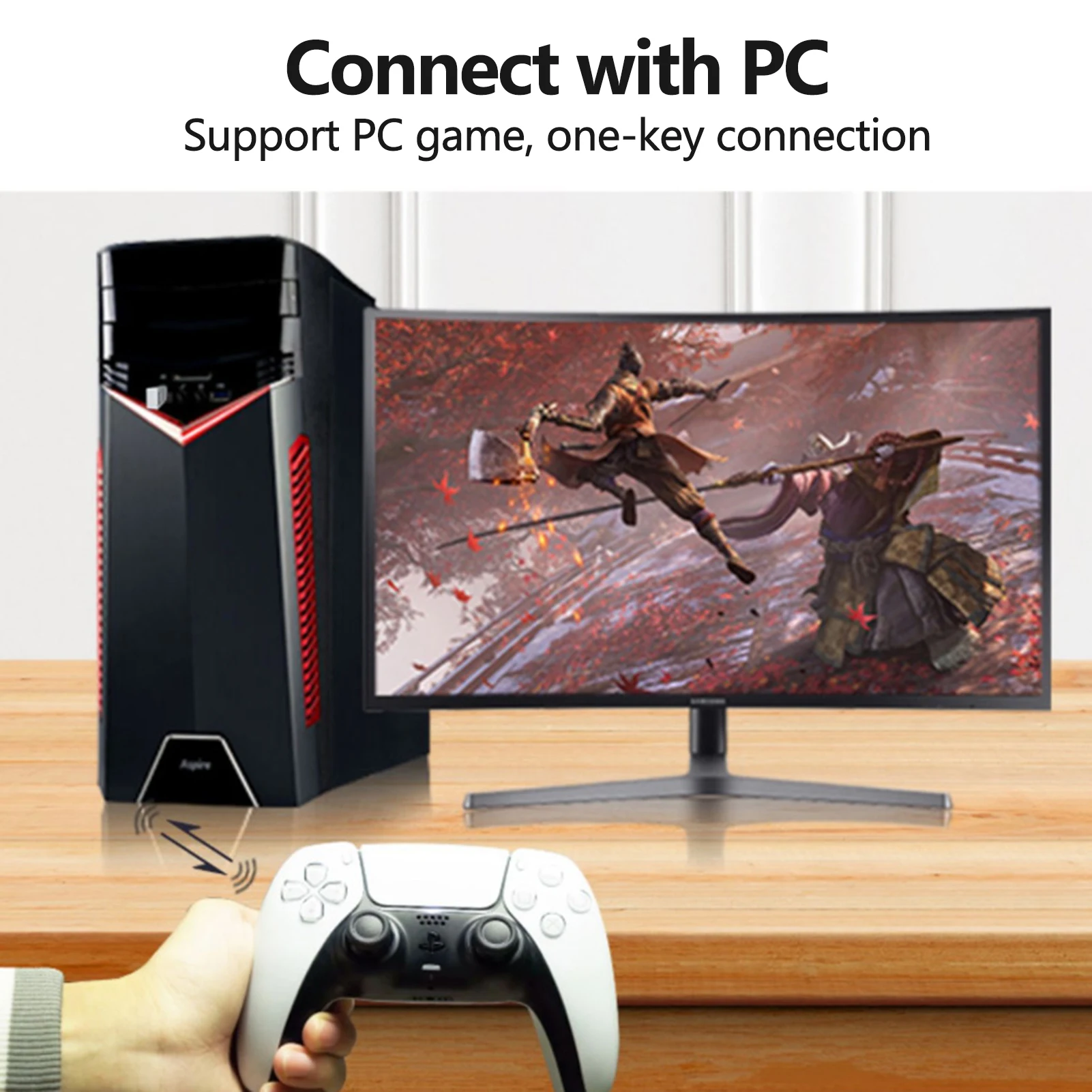 Беспроводной Bluetooth-адаптер конвертер Coov DS50 для Nintendo Switch PS4 PS5 X-box один беспроводной