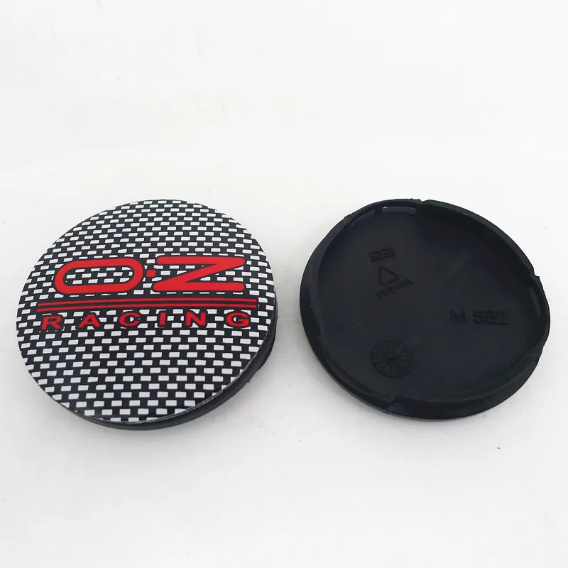4pcs 55mm M582 OZ Racing Wheel Hub Rim Center Cap Cover Emblem Badge Sticker Accessories images - 6