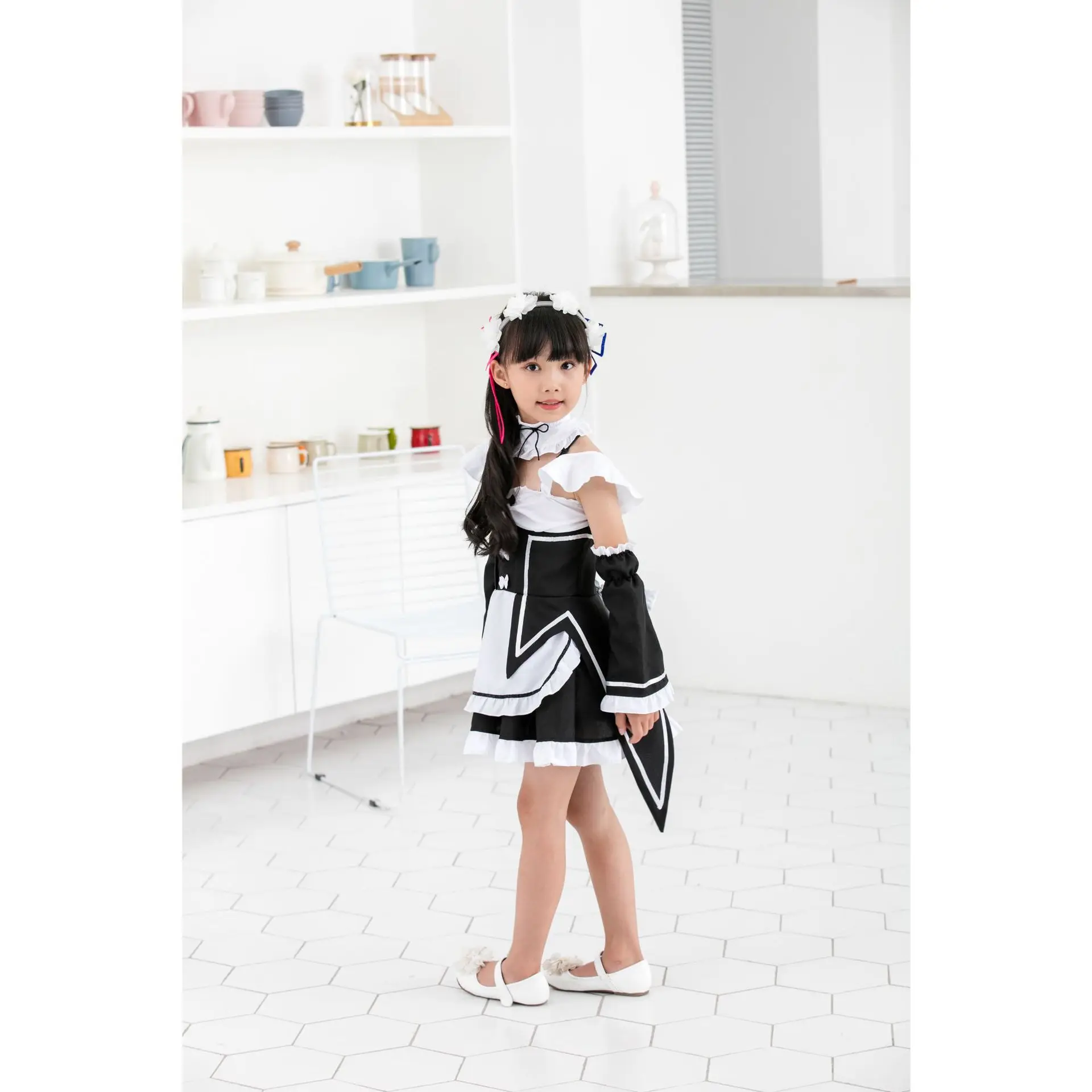 

Children's cartoon role playing costume for cosplay kindergarten children clothing stage performance of the girls