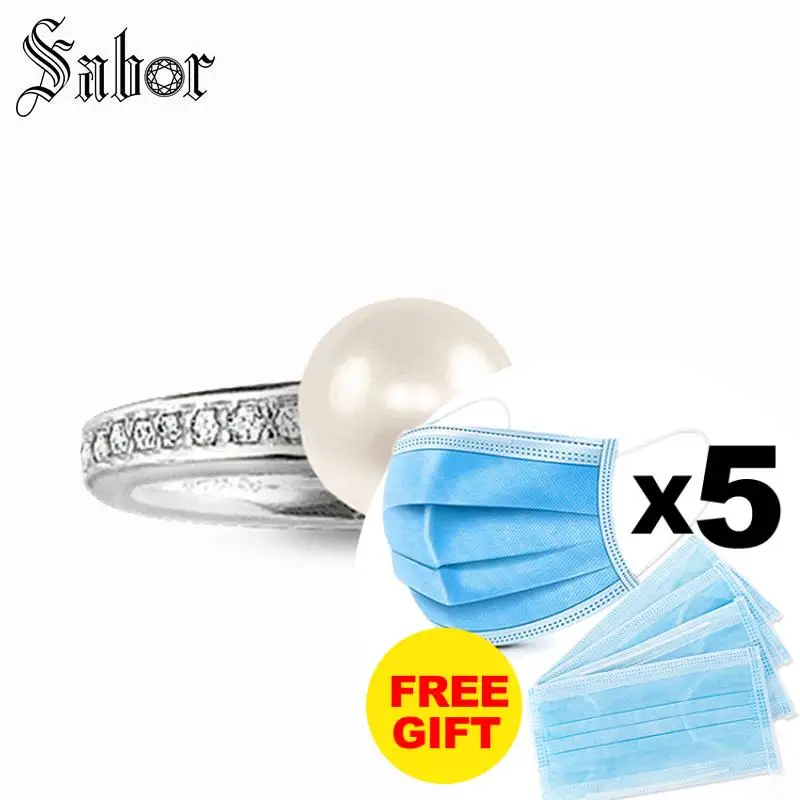 Жемчужное кольцо с океанским полом женская мода хорошее украшение для женщин