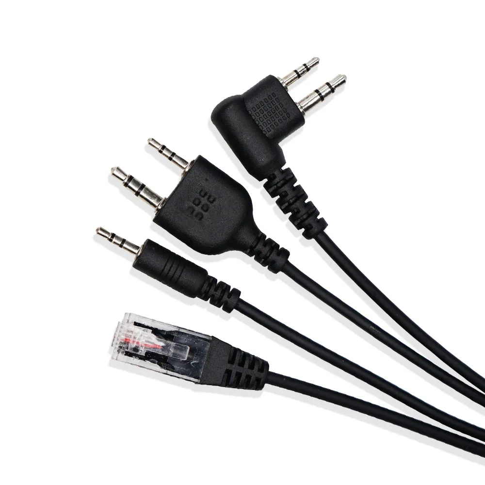8 in 1 multi functions usb programming cable with cd baofeng walkie talkie uv5r uv82 for motorola tyt kenwood yaesu hyt radio free global shipping