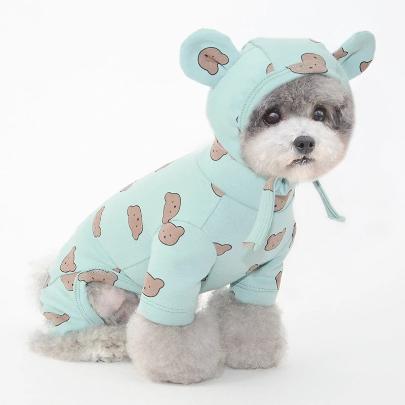 

Autumn Winter Dog Jumpsuit Pet Clothes For Small Medium Dog Coat Warm Dog Clothes Chihuahua Yorkshire Clothing For Dogs Costume