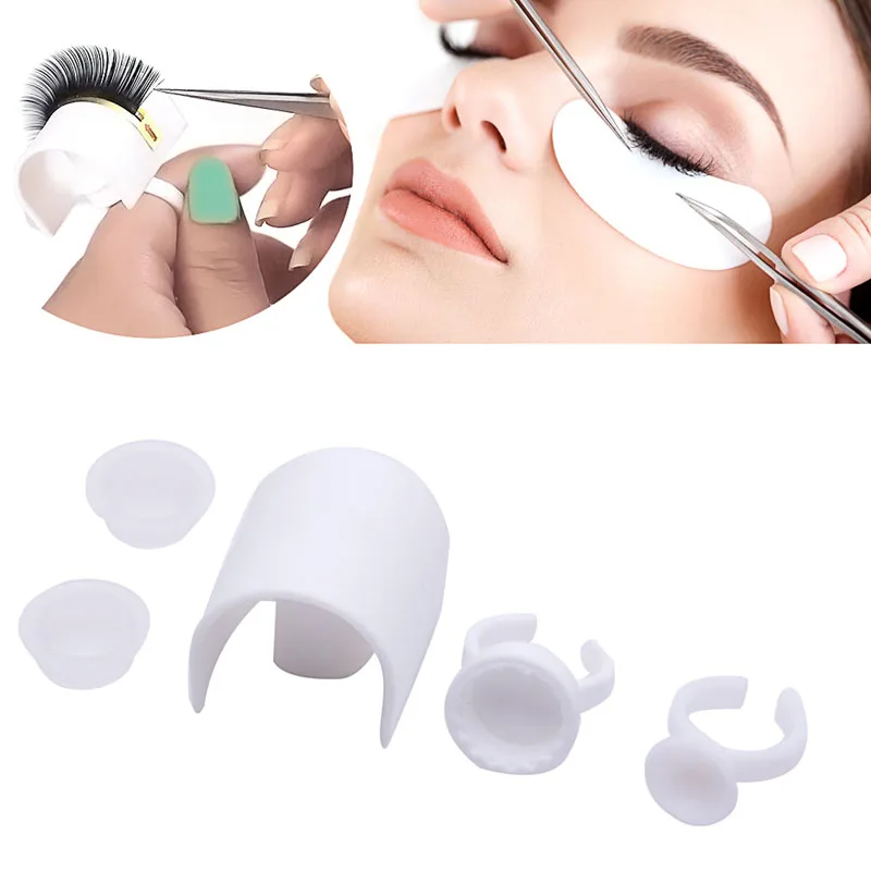 Лента для ресниц палитра в футляре кольцо наклеивания Набор чашек объемный 3D