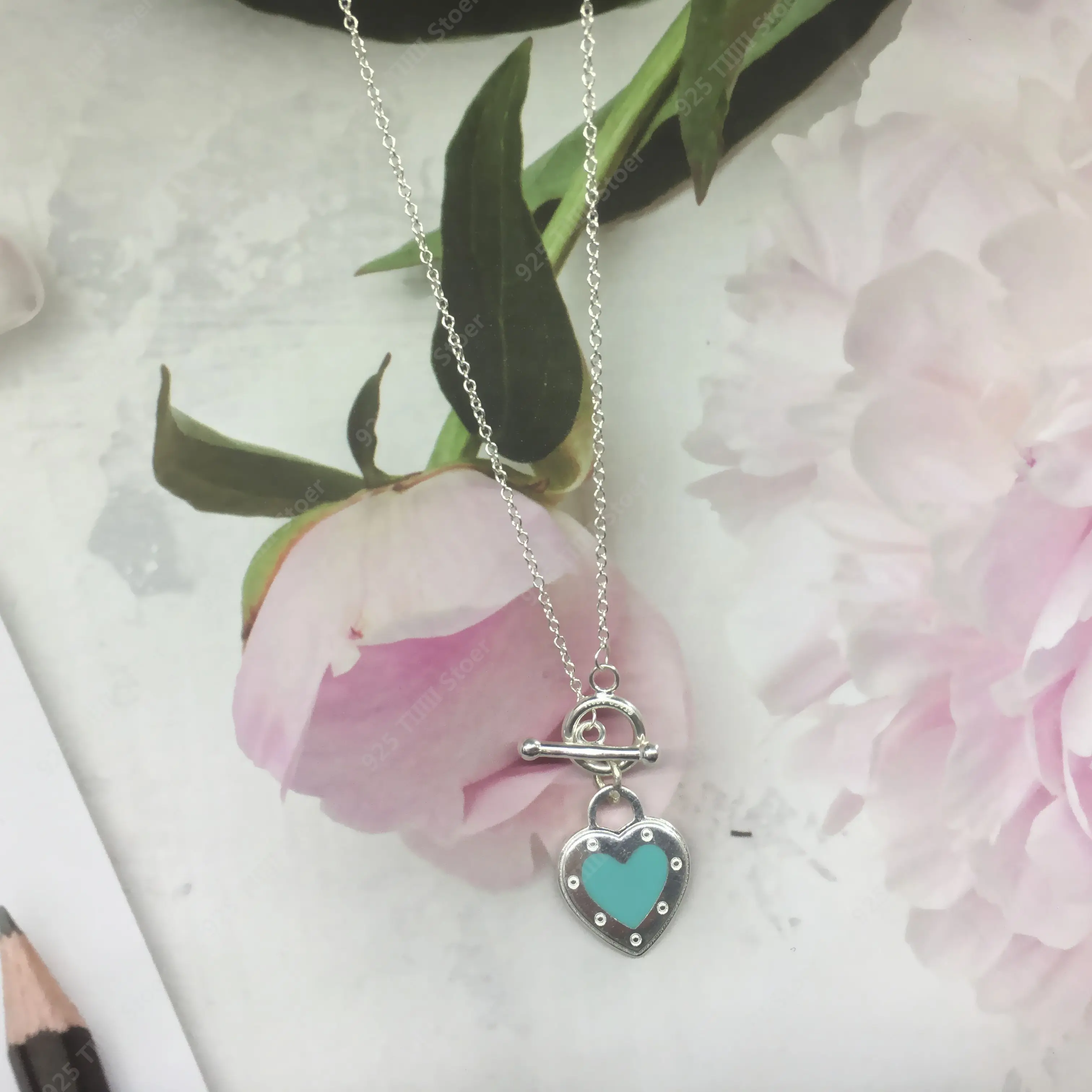 

The new 2021 sterling silver necklace, ms S925 classic fashion party exclusive, holiday gifts, 1:1