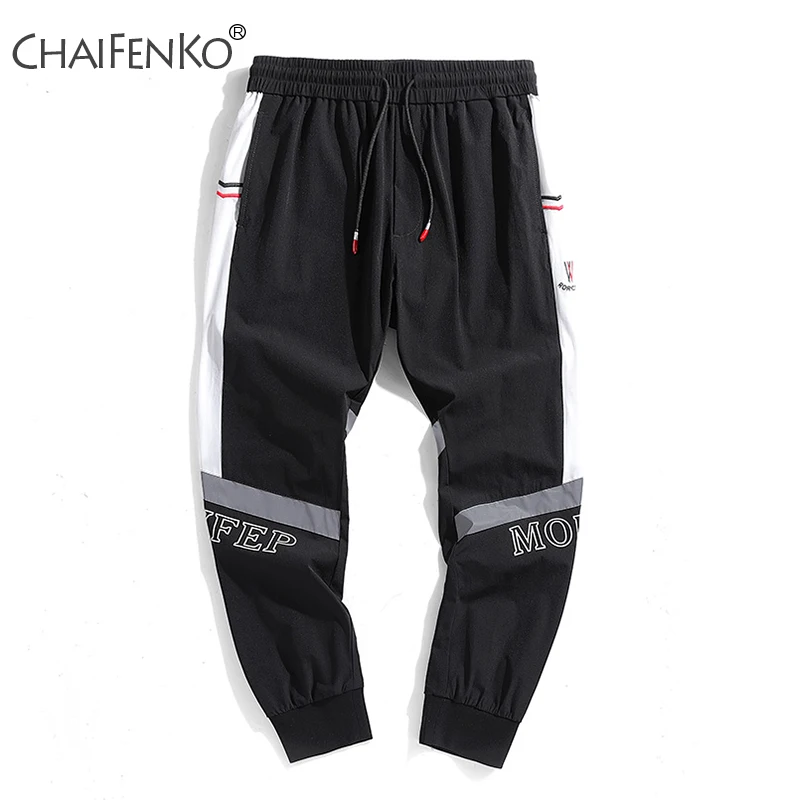

CHAIFENKO 2020 New Hot Jogger Sports Trousers Men Hip Hop Streetwear Pocket Cargo Pants Fashion Tide Brand Beam Foot Men's Pants
